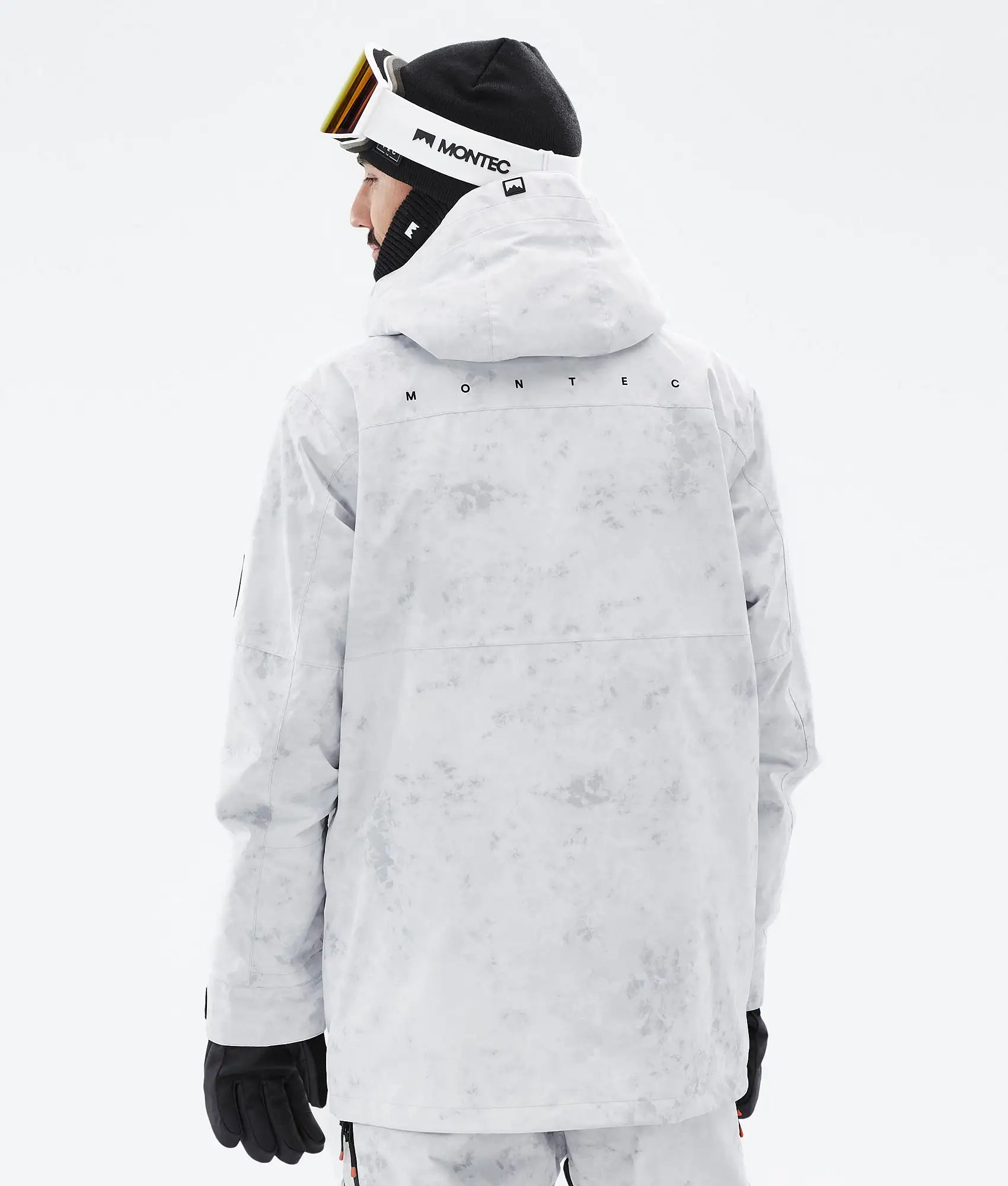 Doom Ski Jacket Men - White Tiedye