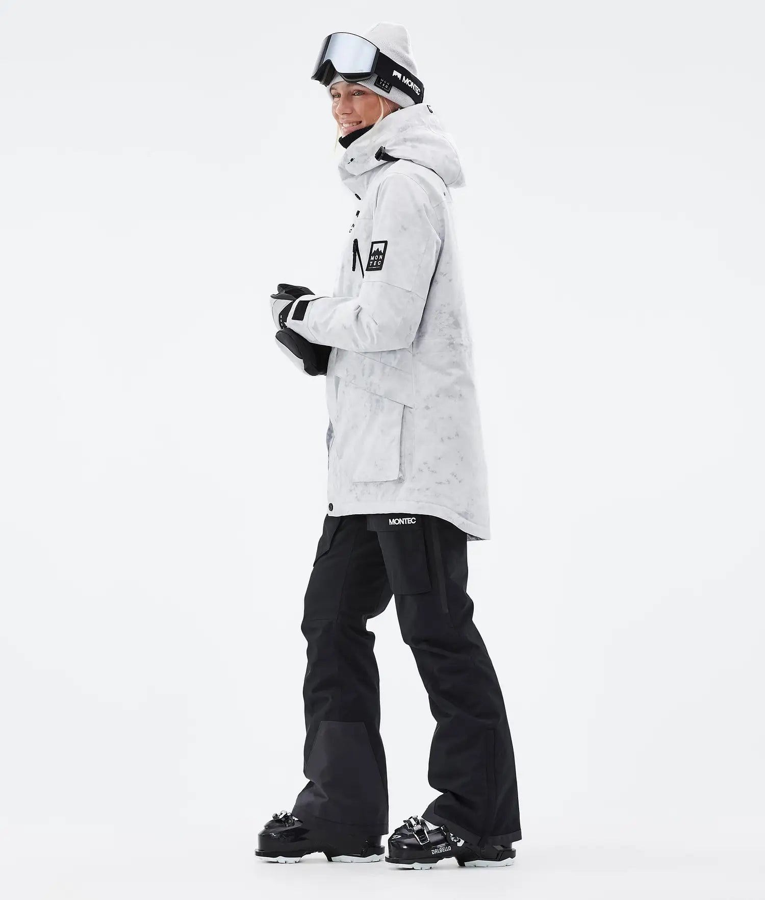 Virago W Ski Jacket Women White Tiedye