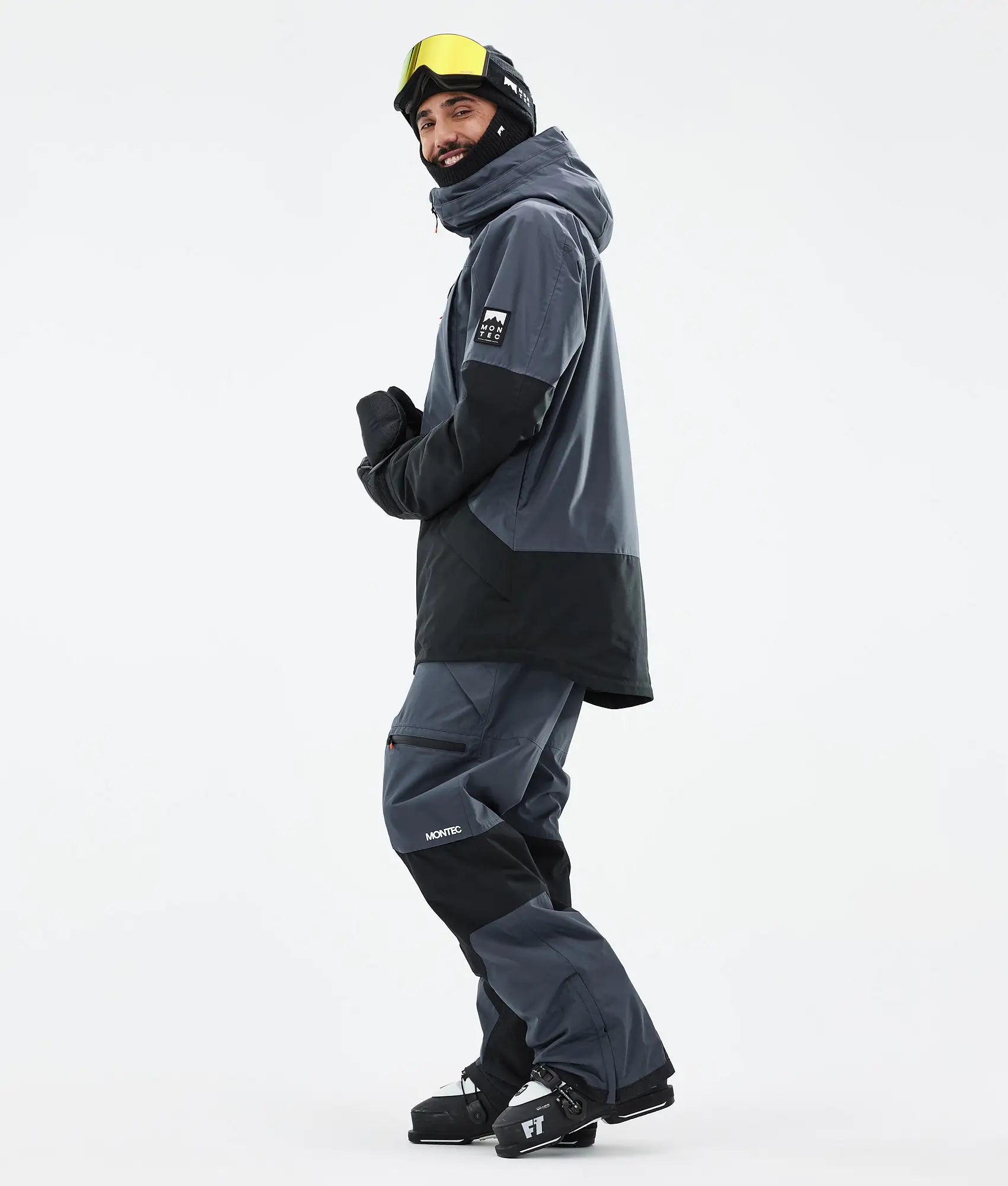 Arch Ski Jacket Men - Metal Blue/Black