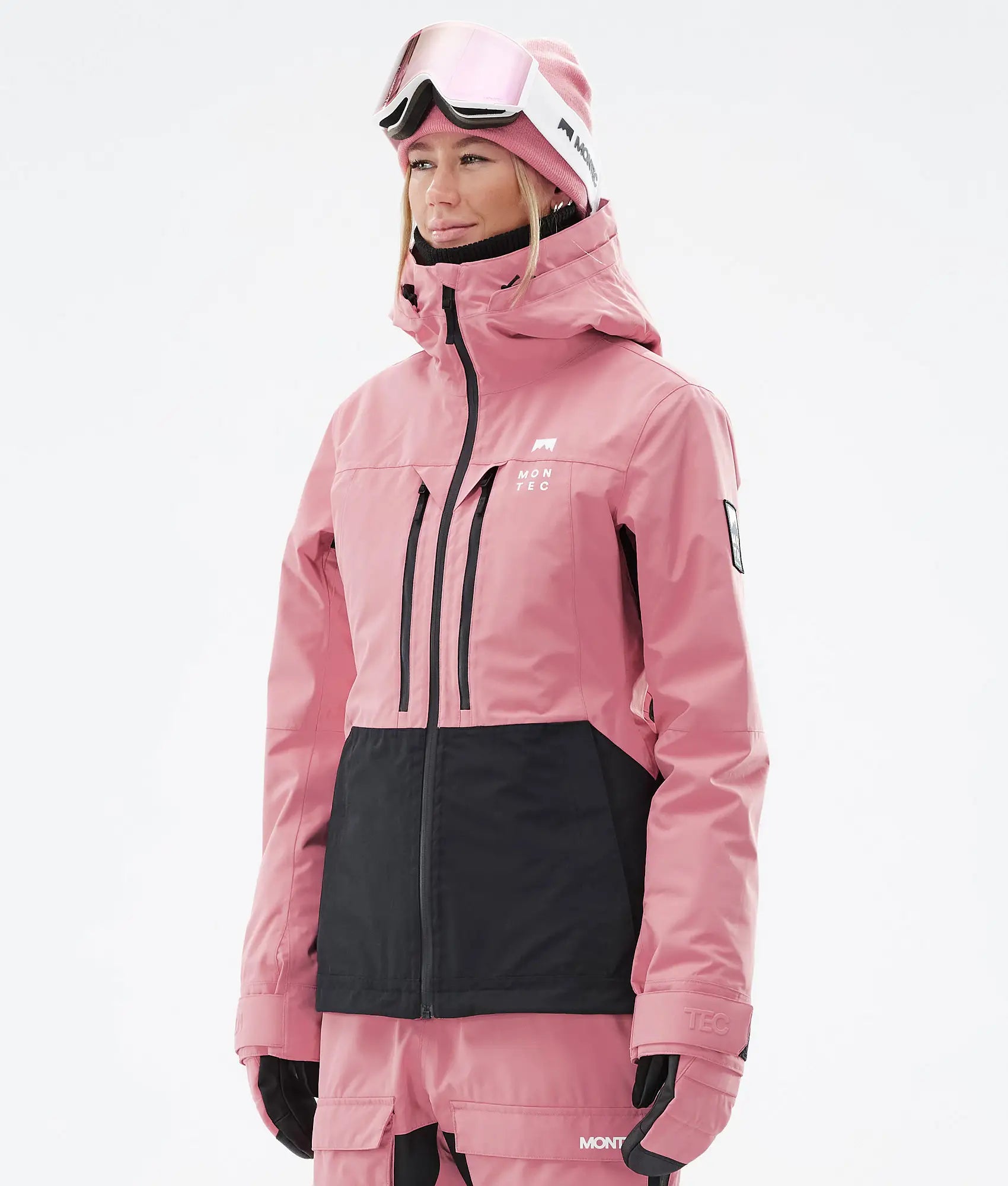 Moss W Ski Jacket Women - Pink/Black