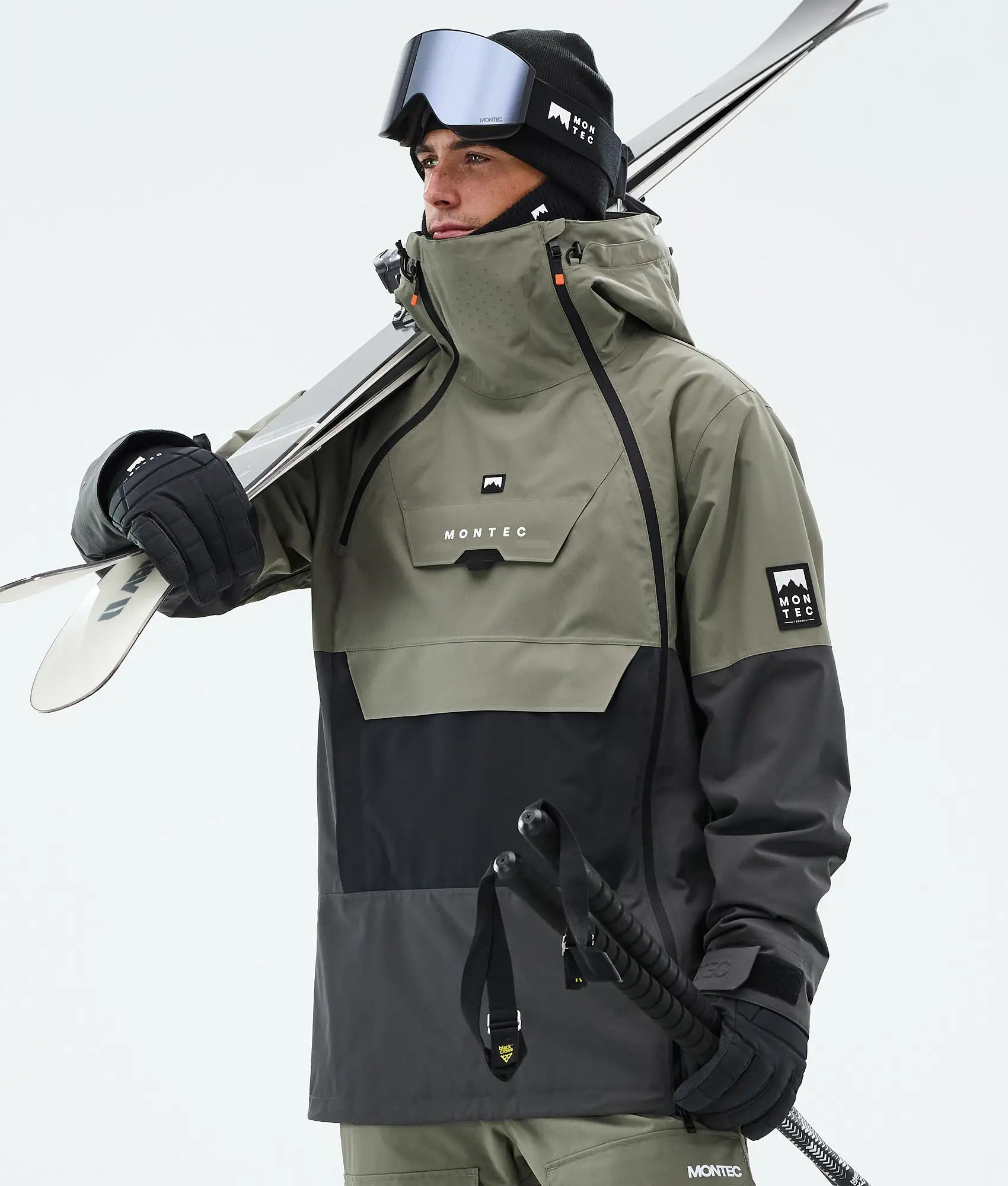 Doom Ski Jacket Men - Greenish/Black/Phantom