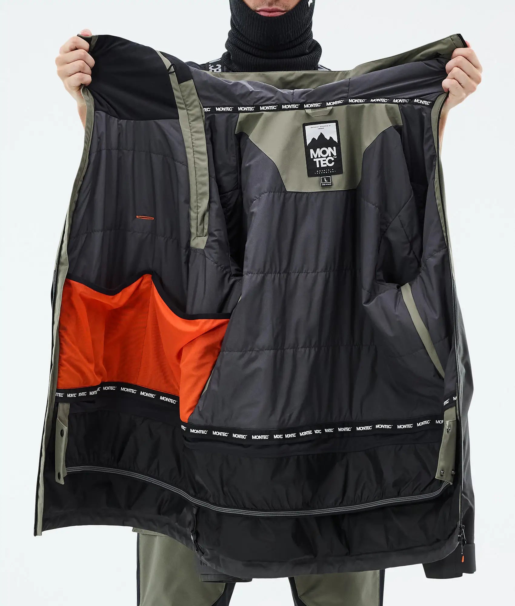 Doom Ski Jacket Men - Greenish/Black/Phantom