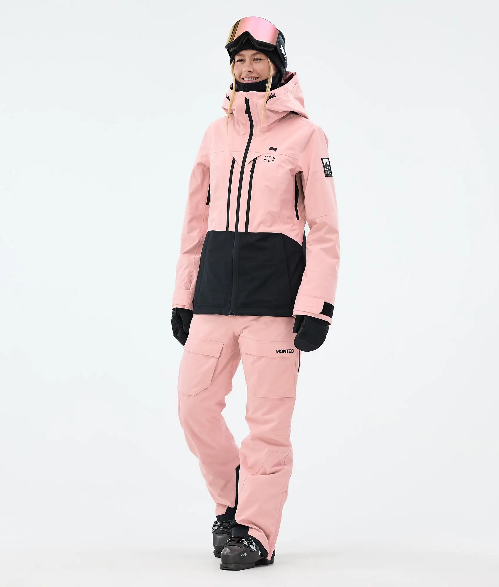 Kirin W Ski Pants Women - Soft Pink