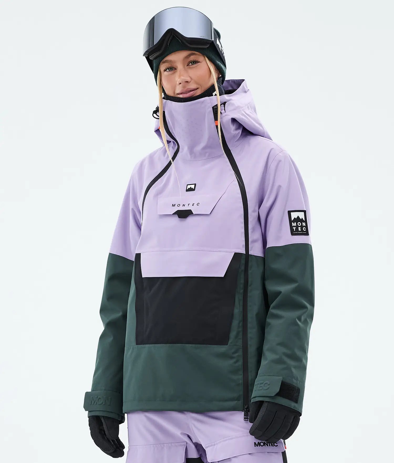 Doom W Ski Jacket Women Faded Violet/Black/Dark Atlantic