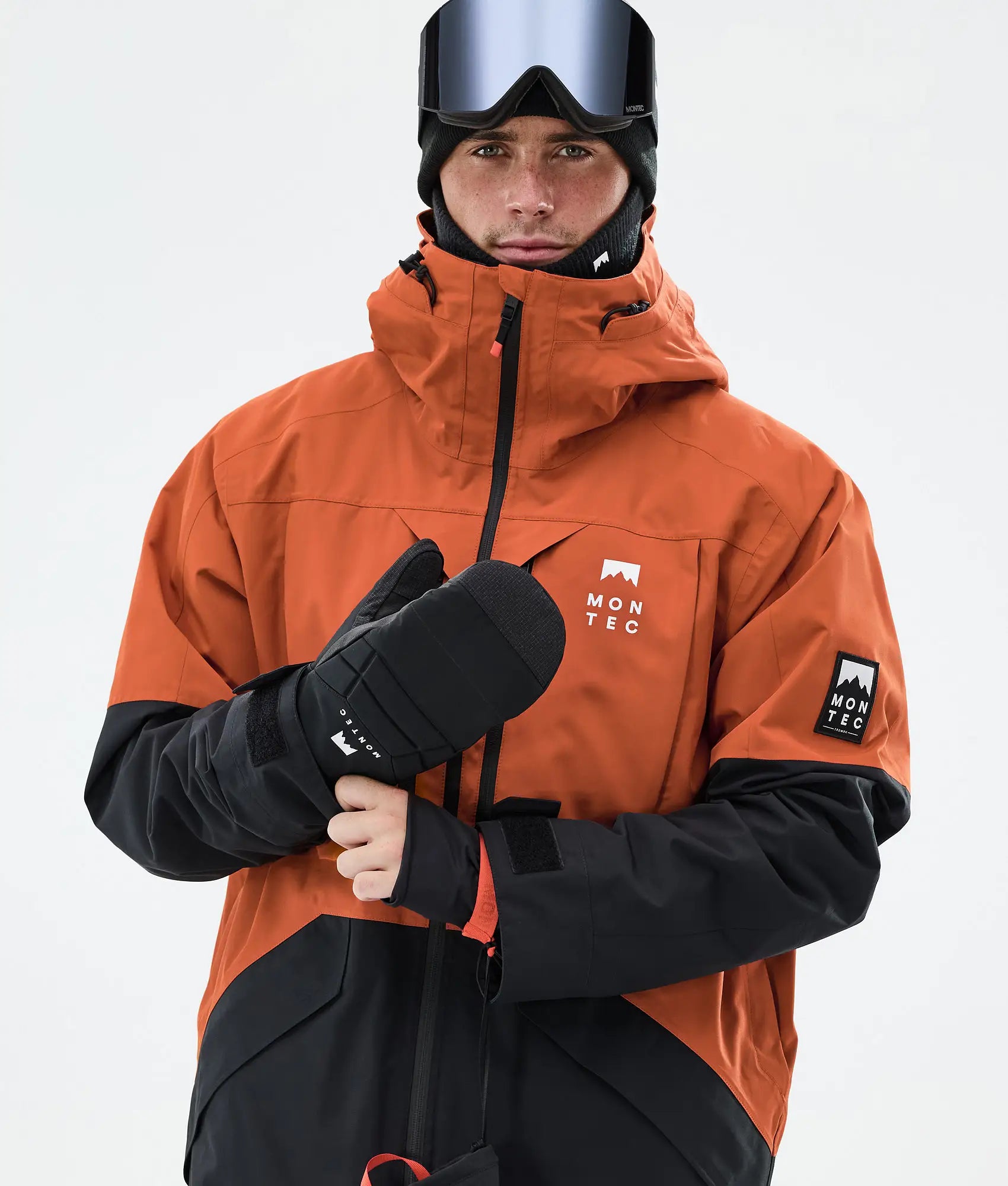 Arch Ski Jacket Men - Burned Orange/Black