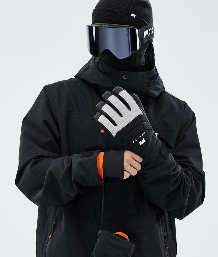 Kilo - Ski Gloves Light Grey