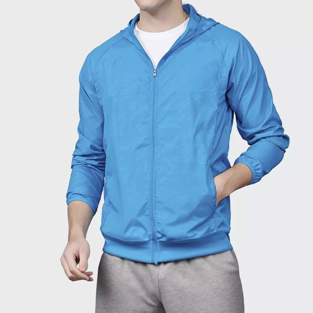 Mountain® Men’s Breathable Waterproof Windbreaker Jacket
