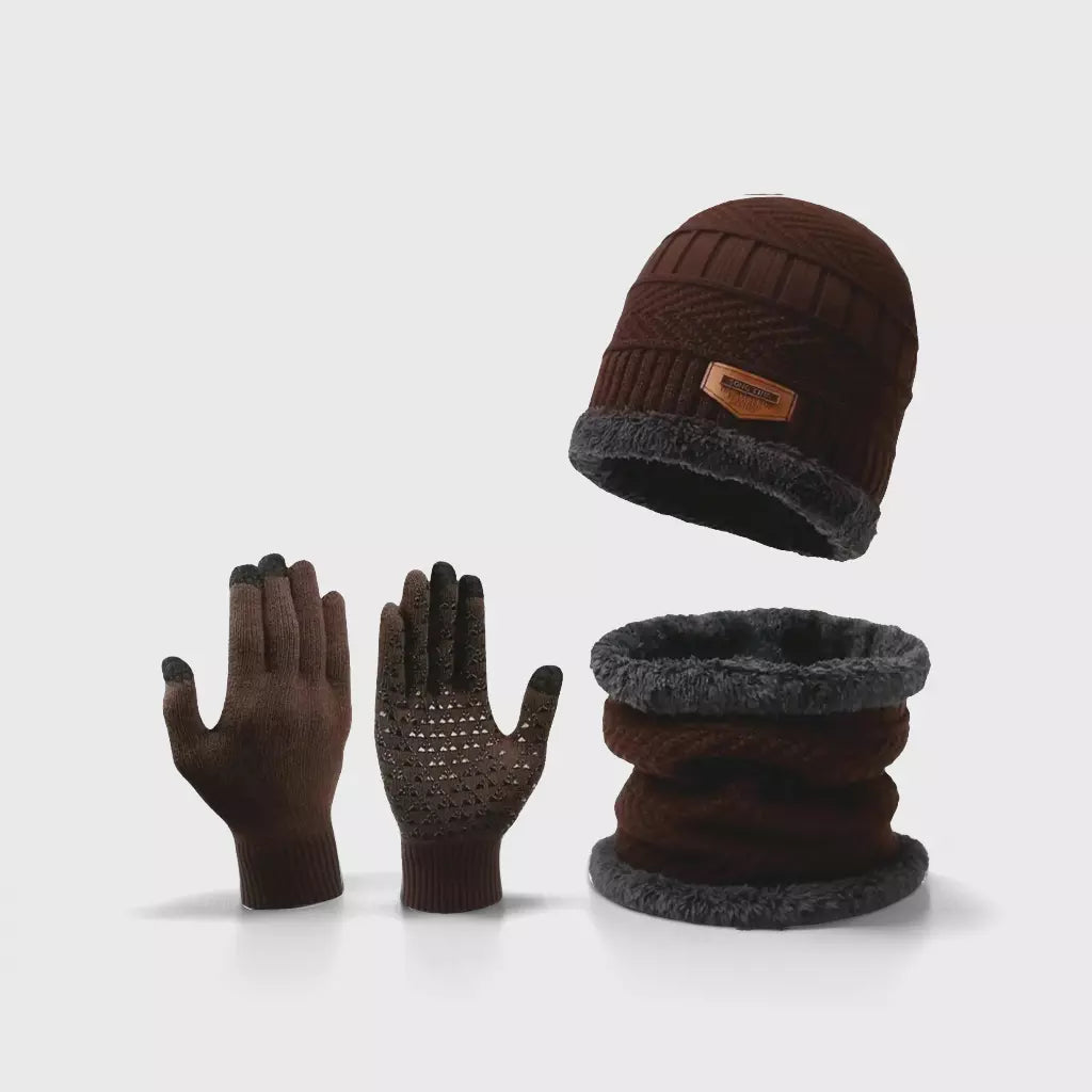 Mountain® Beanie and Neck Warmer for Winter Adventures