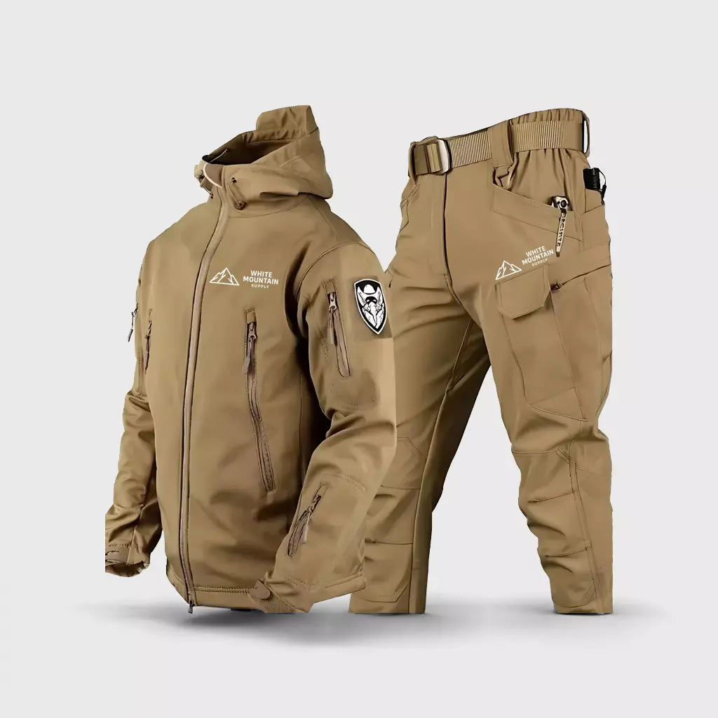 UV Protection Military Jacket with Durable Tactical Fishing Pants