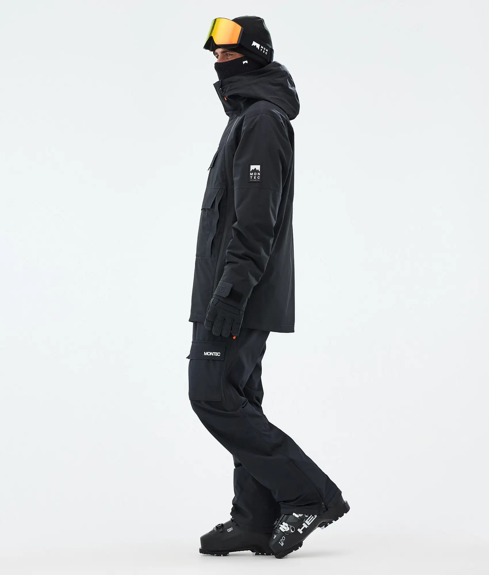 Doom Men's Ski Jacket - Black