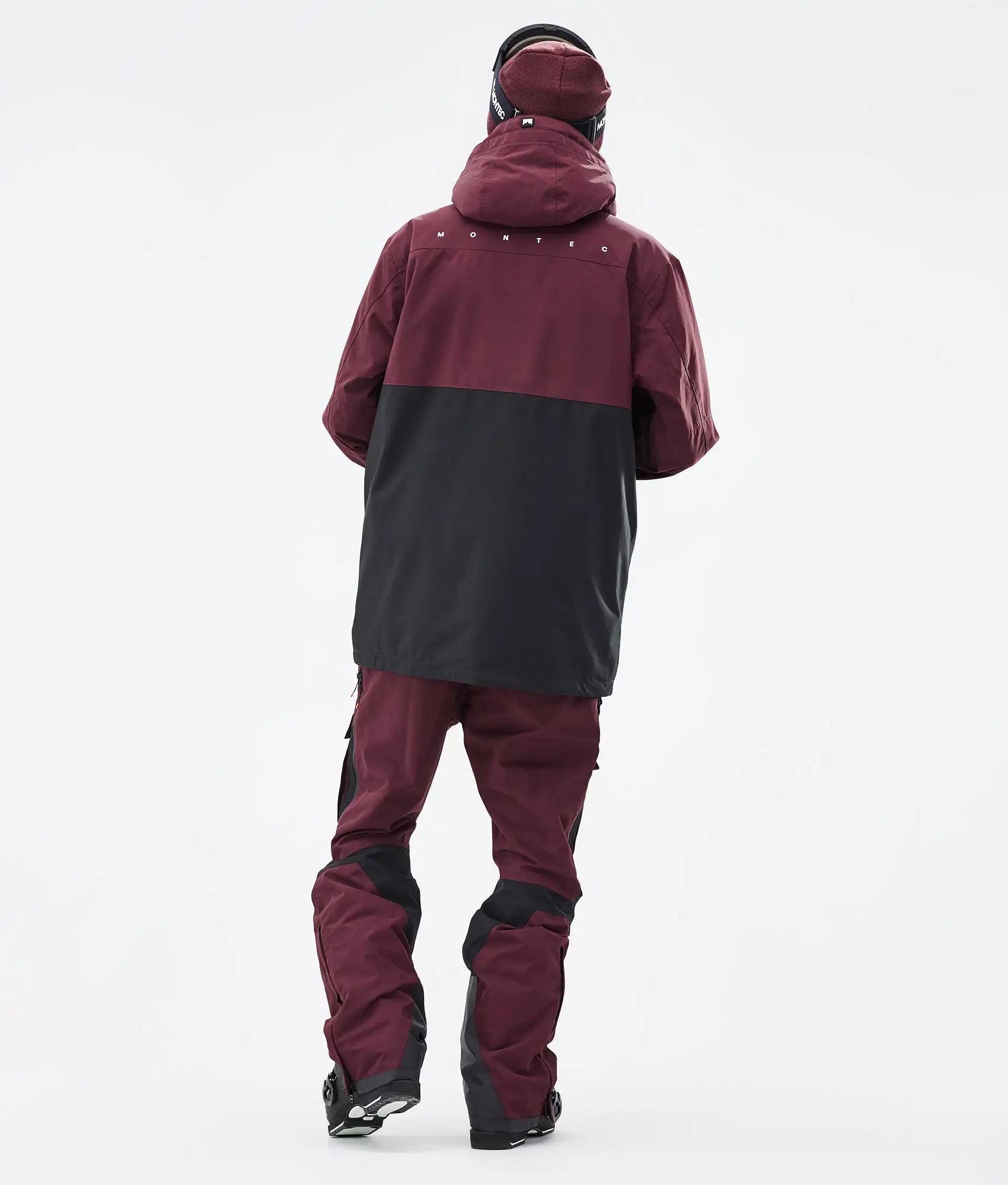 Doom Ski Jacket Men - Burgundy/Black
