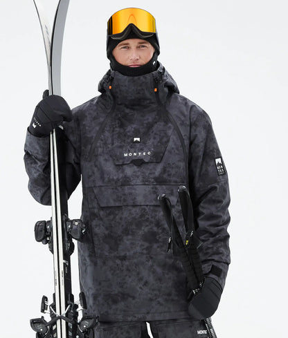 Doom Ski Jacket Men - Black Tiedye