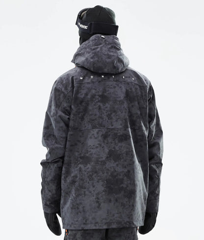 Doom Ski Jacket Men - Black Tiedye