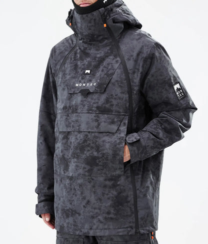 Doom Ski Jacket Men - Black Tiedye