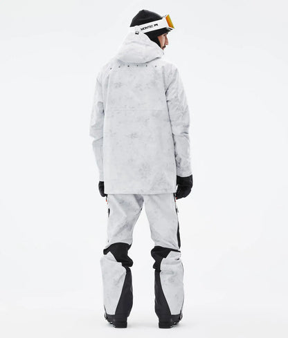 Doom Ski Jacket Men - White Tiedye