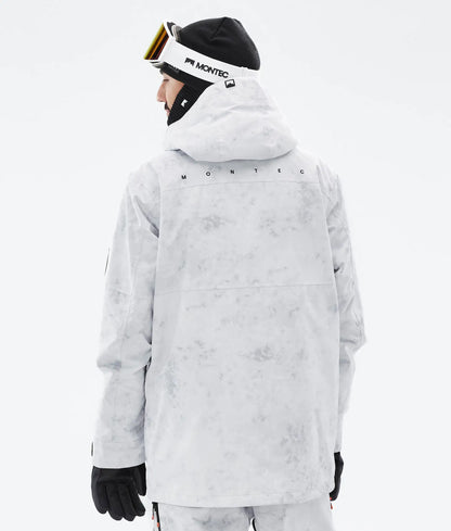 Doom Ski Jacket Men - White Tiedye