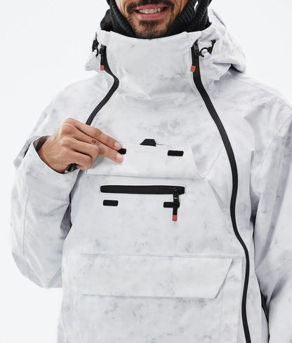 Doom Ski Jacket Men - White Tiedye