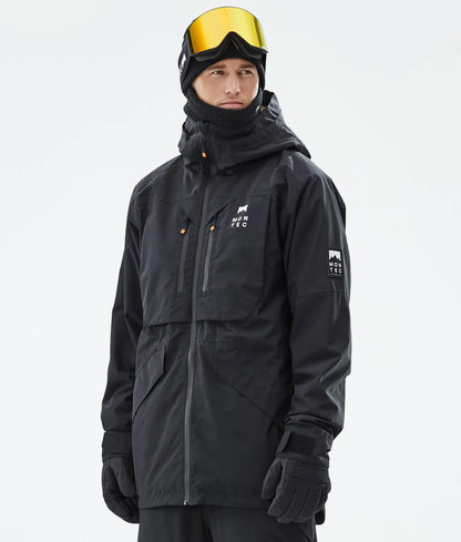 Arch Men's Ski Jacket - Black – White Mountain Supply