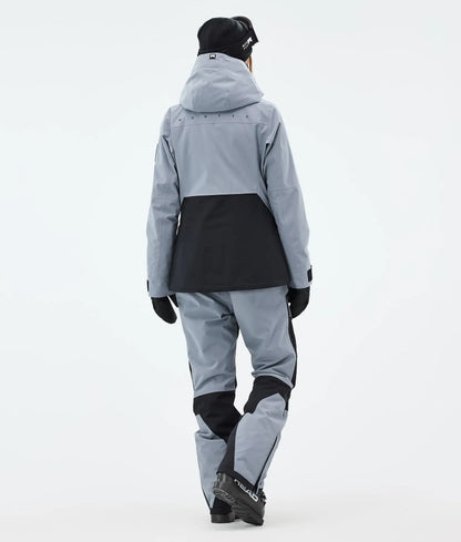 Moss W Ski Jacket Women - Soft Blue/Black