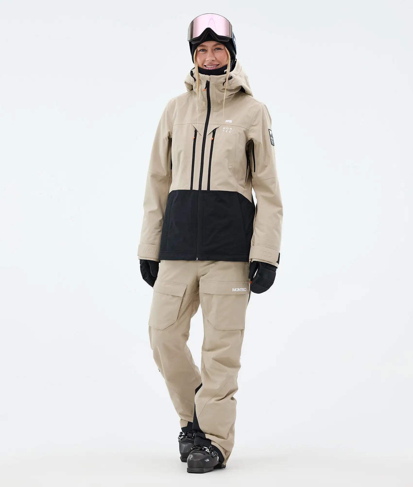 Kirin W Women's Ski Pants - Sand