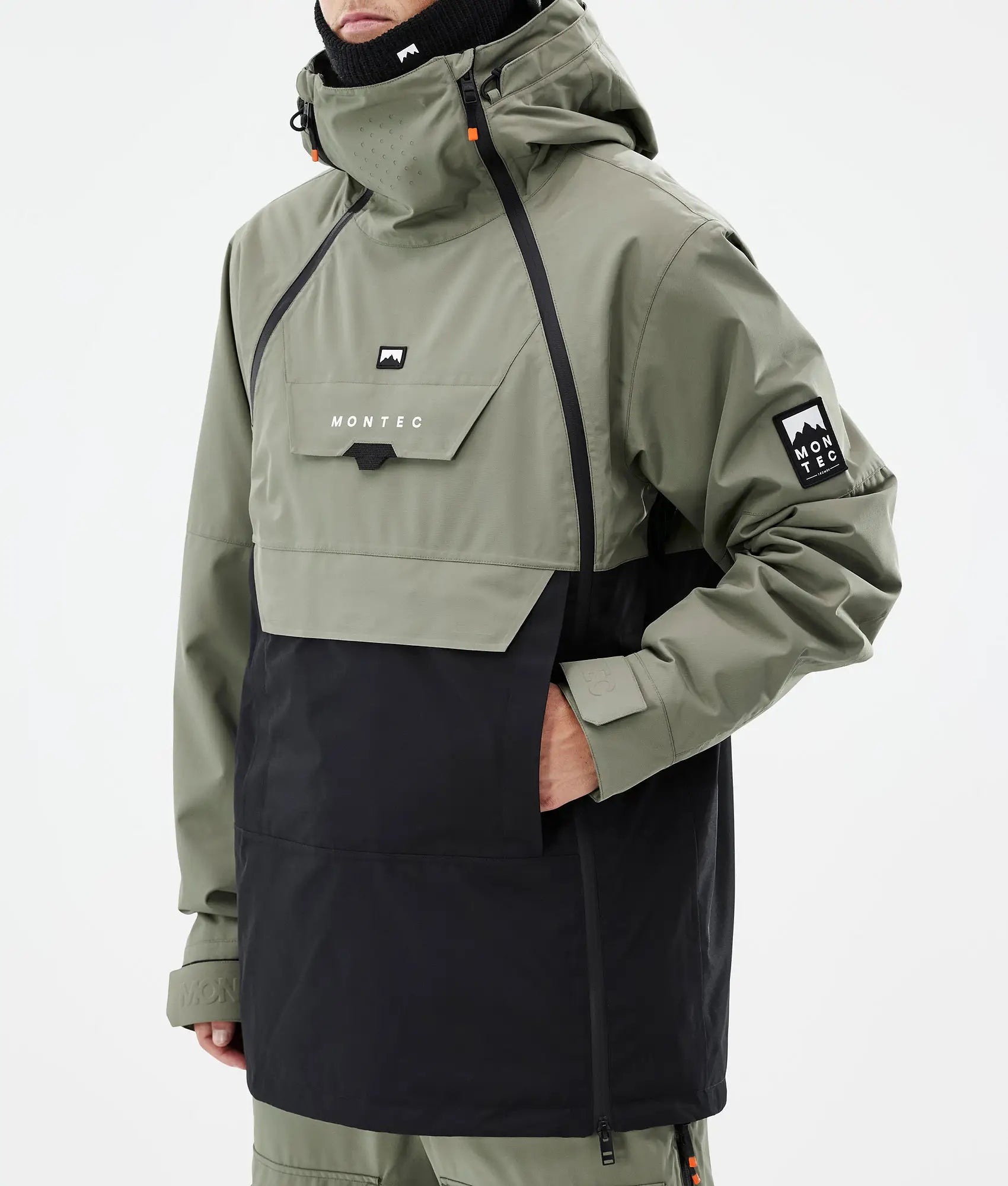 Doom Ski Jacket Men - Greenish/Black