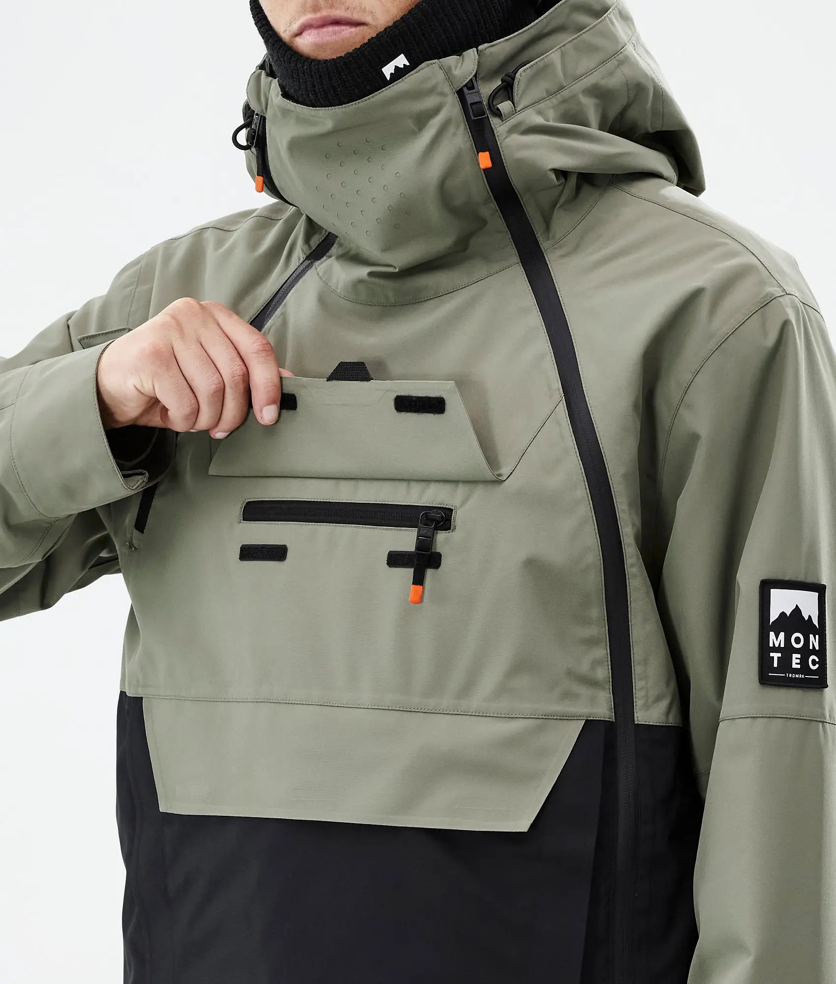 Doom Ski Jacket Men - Greenish/Black