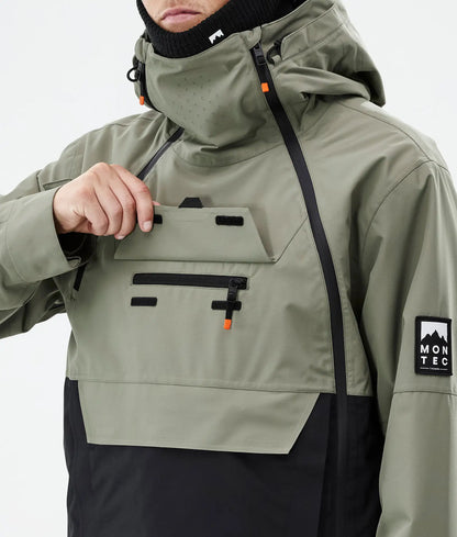Doom Ski Jacket Men - Greenish/Black