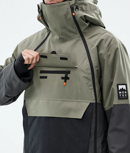 Doom Ski Jacket Men - Greenish/Black/Phantom