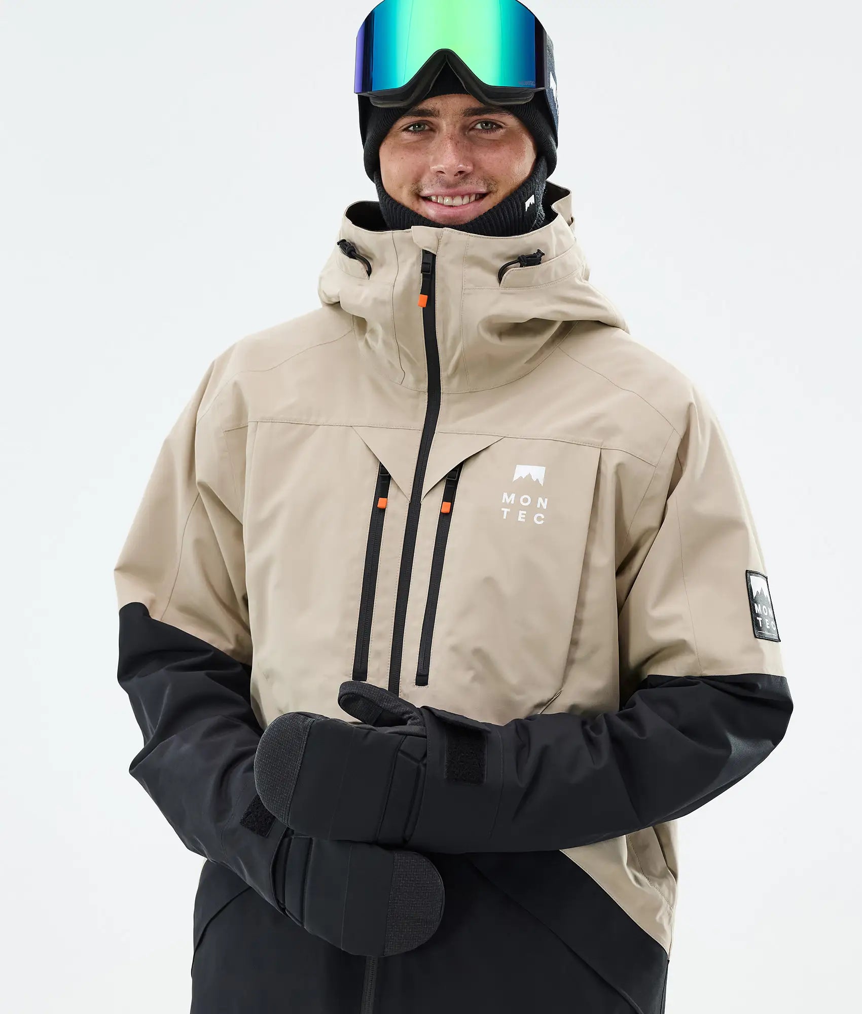 Arch Ski Jacket Men - Sand/Black