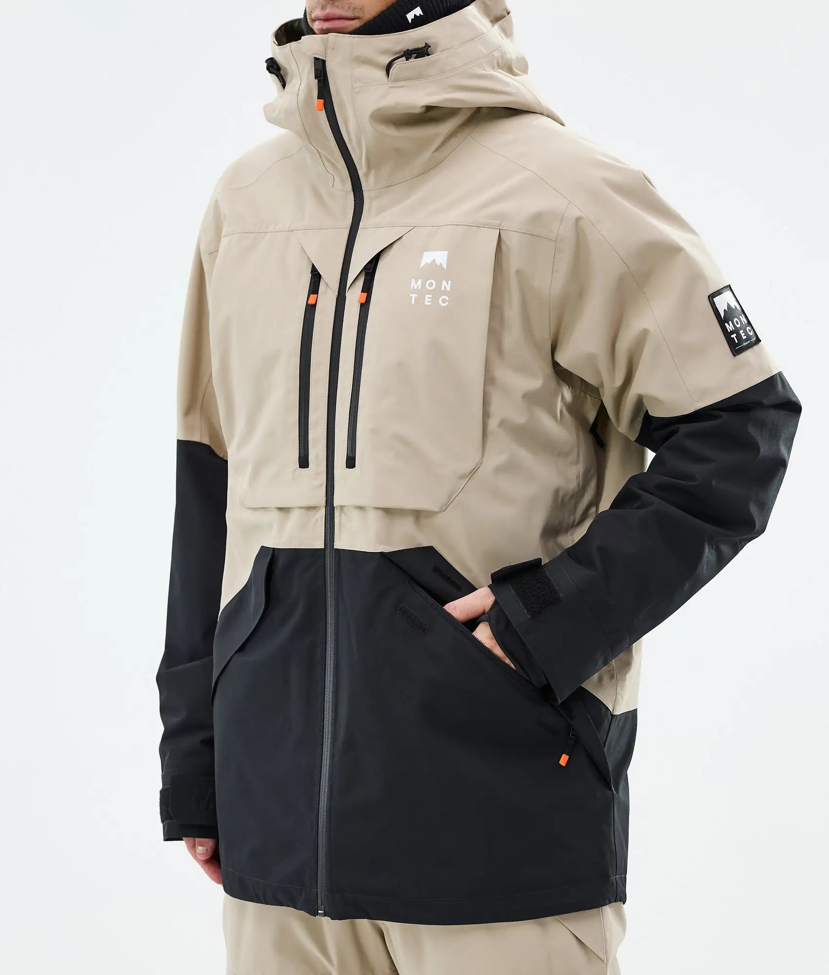 Arch Ski Jacket Men - Sand/Black