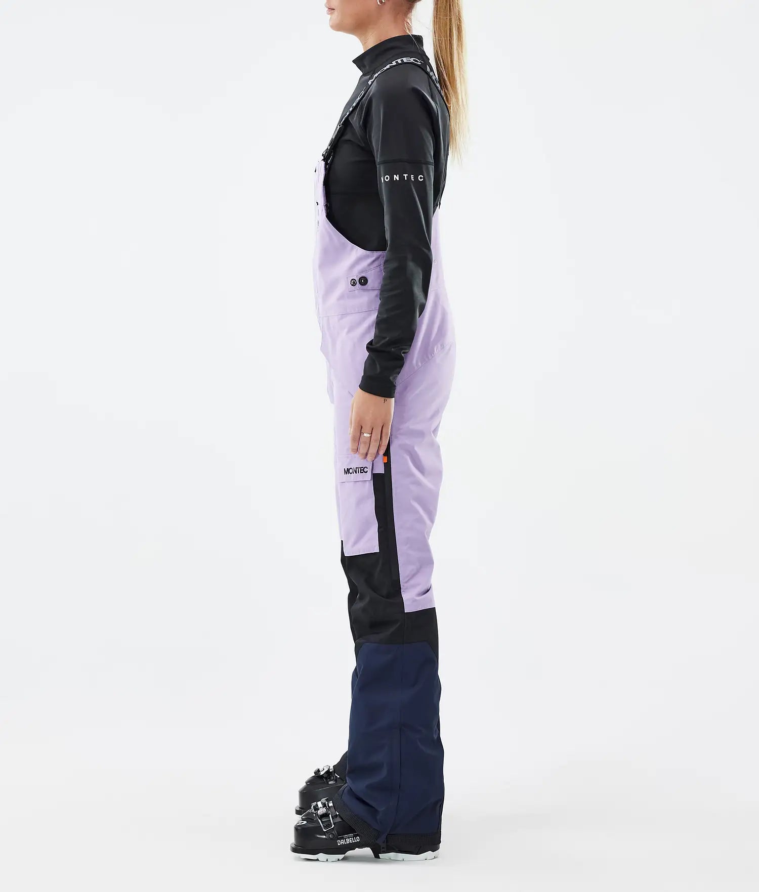 Fawk W Ski Pants Women Faded Violet/Black/Dark Blue