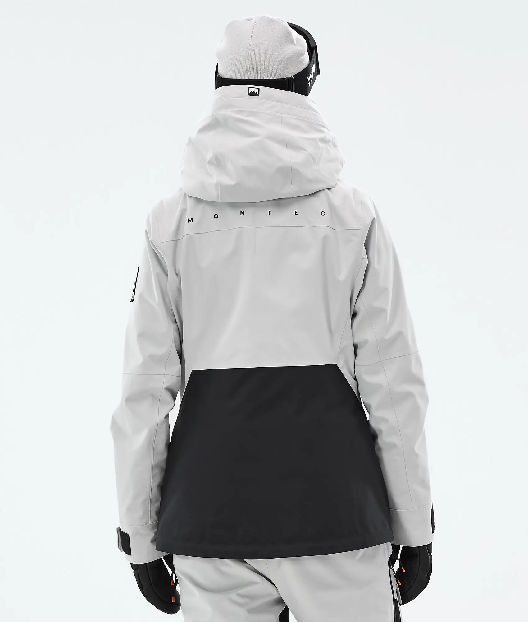 Moss W Ski Jacket Women - Light Grey/Black