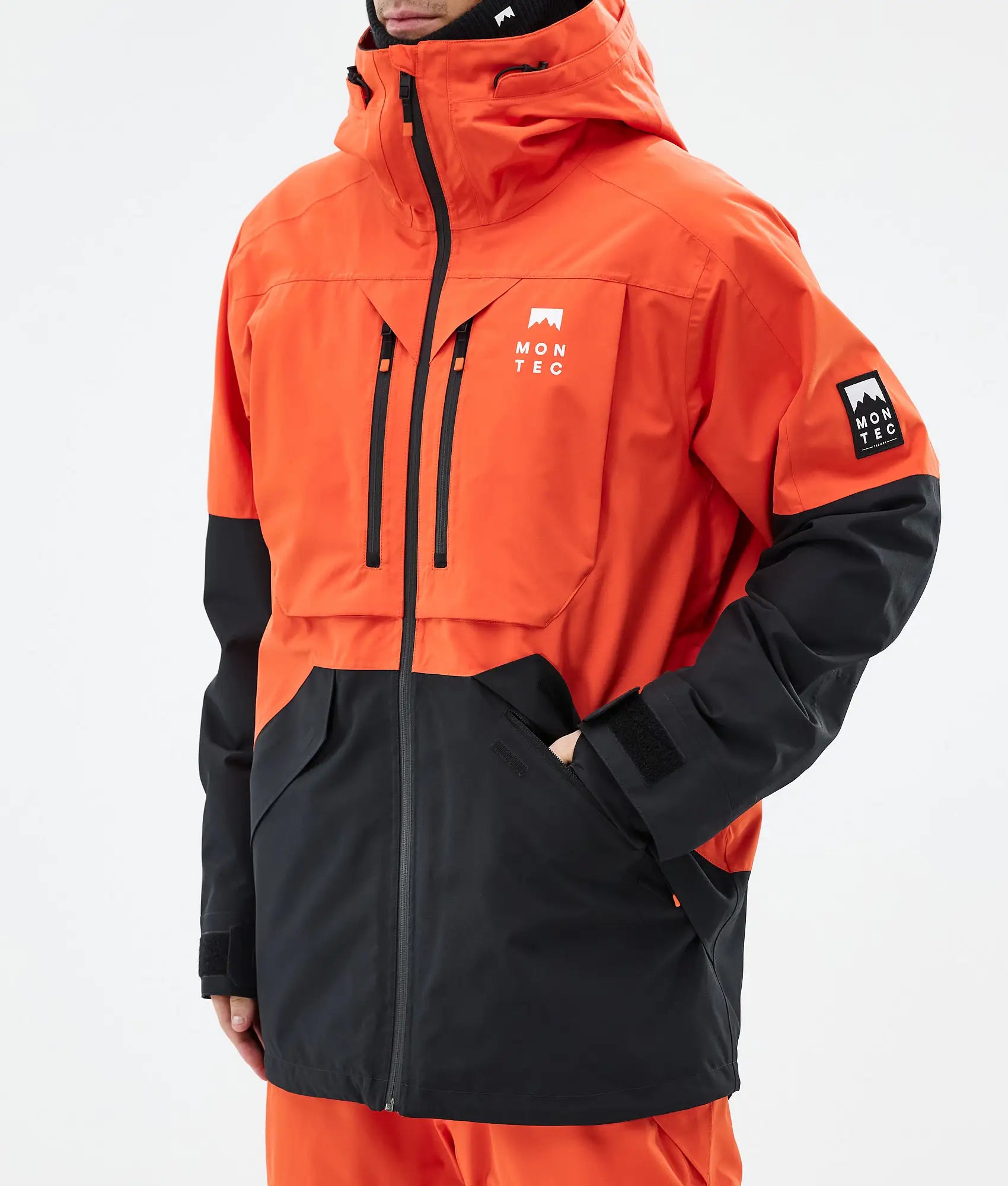 Arch Ski Jacket Men - Orange/Black