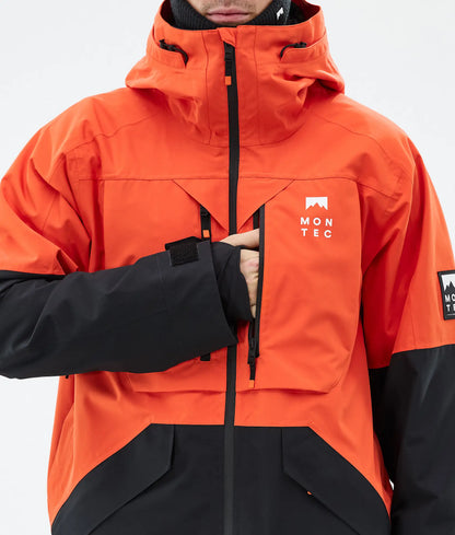 Arch Ski Jacket Men - Orange/Black