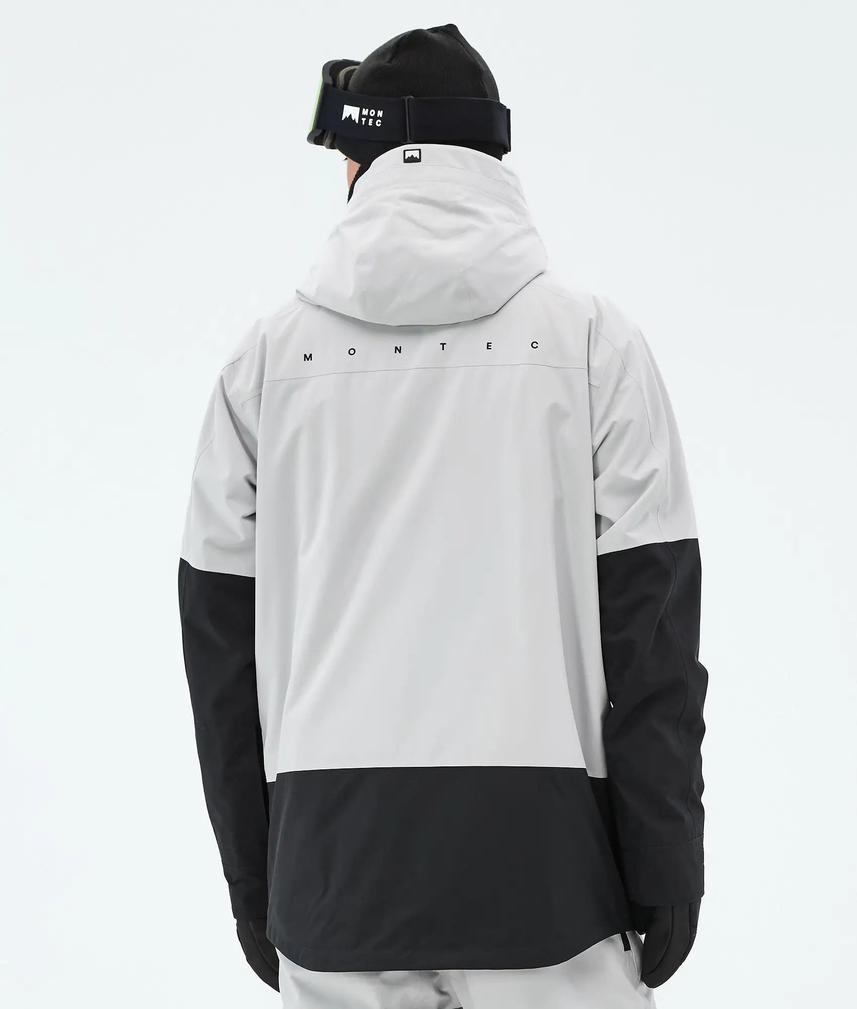 Arch Ski Jacket Men - Light Grey/Black