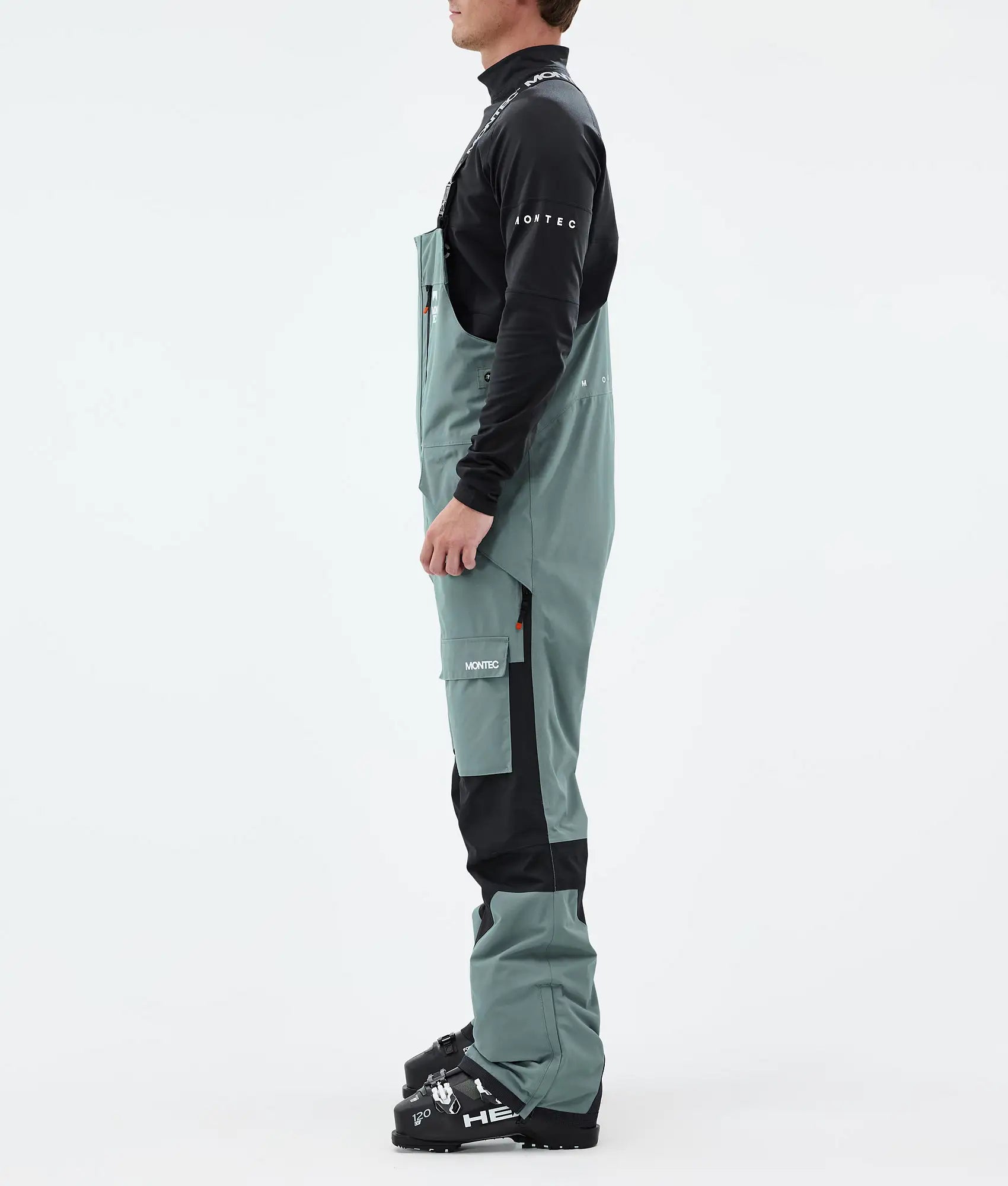 Fawk Ski Pants Men - Atlantic/Black