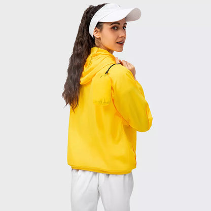 Women's UV50+ Protection Waterproof Windbreaker by Mountain®