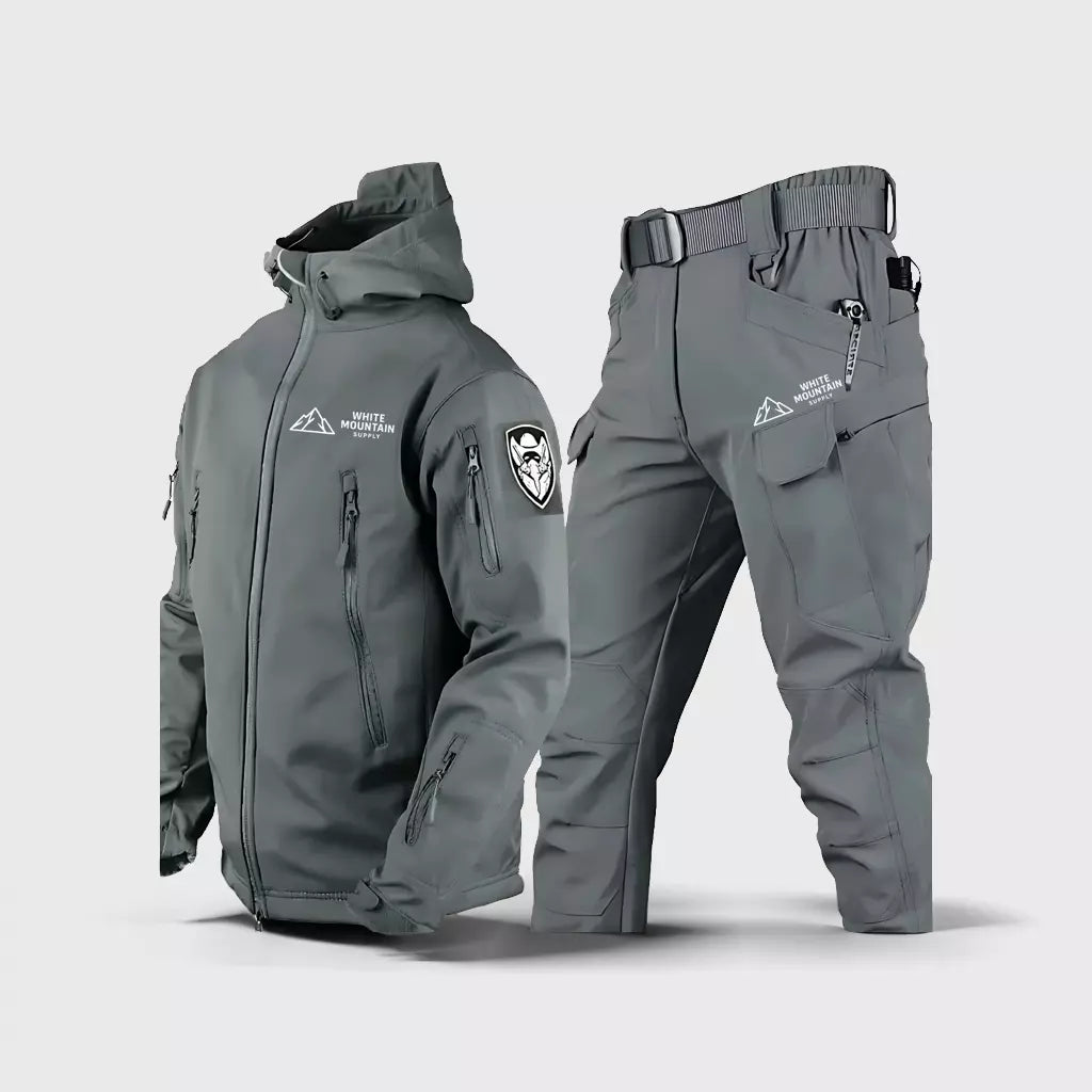Waterproof Military Jacket and Shimano Tactical Fishing Pants for All Weather