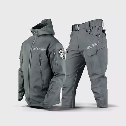 Waterproof Military Jacket and Shimano Tactical Fishing Pants for All Weather
